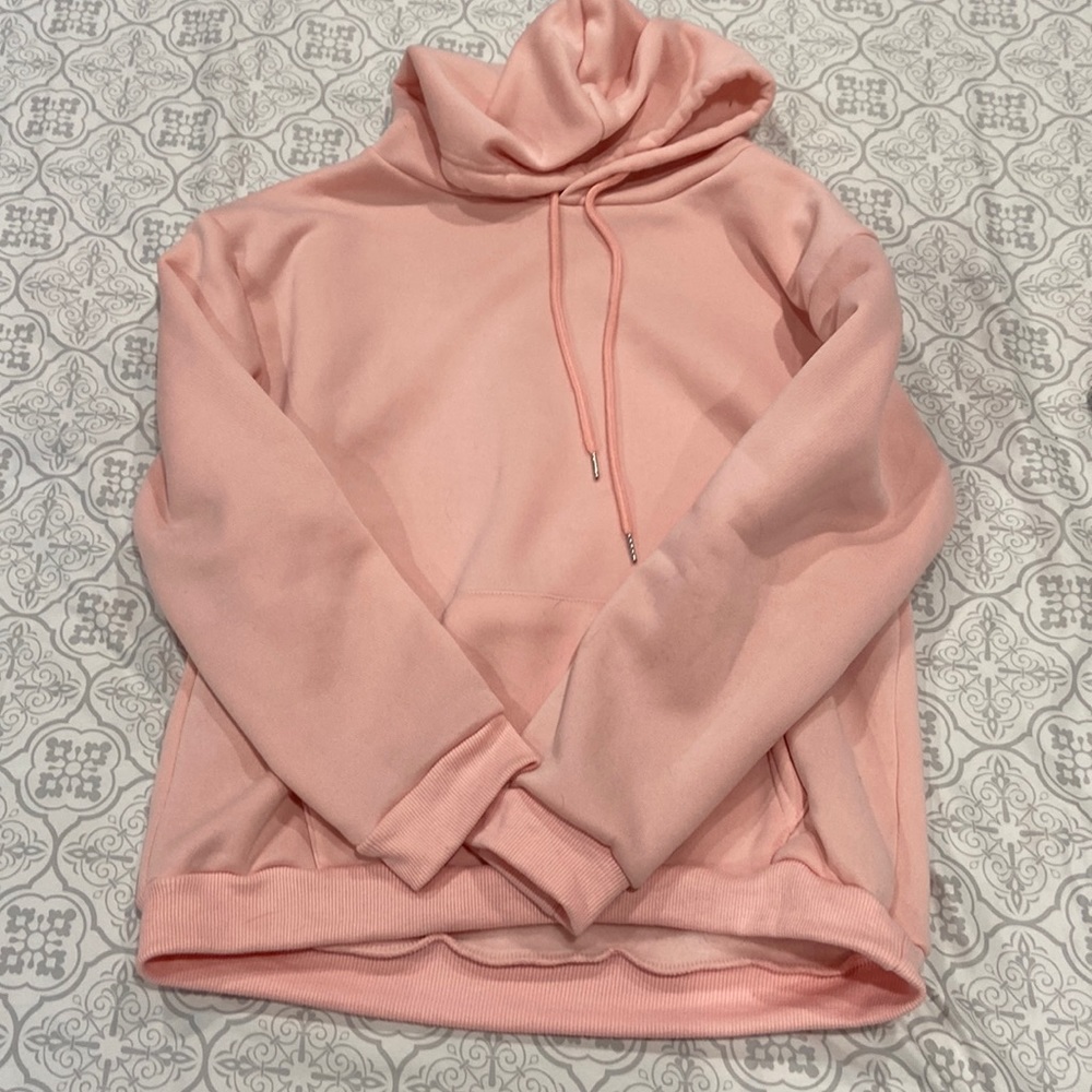 Pink hoodie
